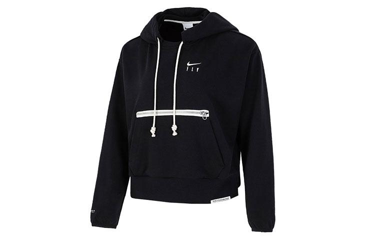 

Nike Sweatshirts Women s Black Hooded Moderate Regular DA6484-010 XL