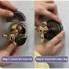 Useful Non Removable Shower Faucet Cover Adjustable ABS Faucet Decorative Cover Scalable Flange Cover Kitchen