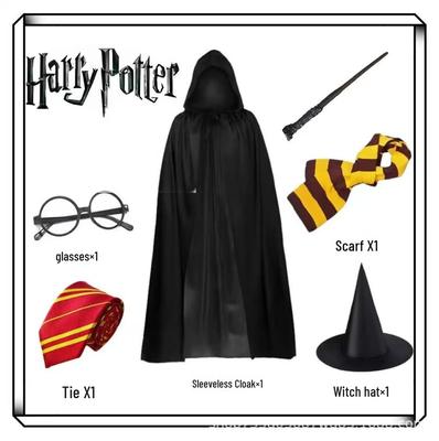 Geist Hexe & Elf Halloween Cosplay Umhang mit Kapuze für Kinder & Erwachsene