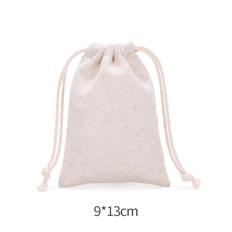 Leinen Kordelzugbeutel - Anpassbares Logo, Staubdichter Jute-Aufbewahrungsbeutel