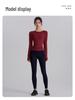 Backless Quick-Dry Slim Fit Long Sleeve Sports Top for Pilates & Yoga (Spring/Autumn)
