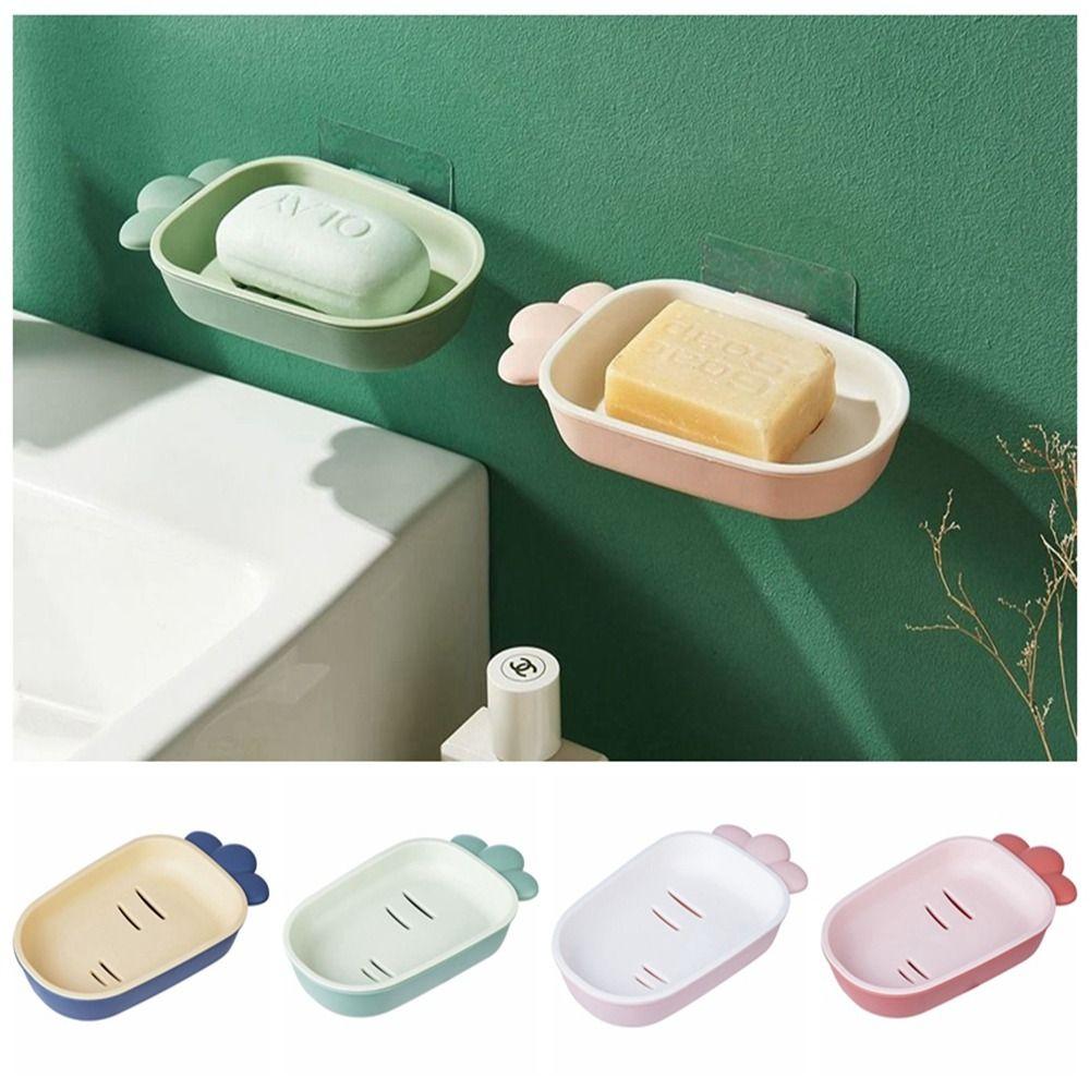 

Plastic Carrot Soap Dish Cute Soap Holder Bathtub