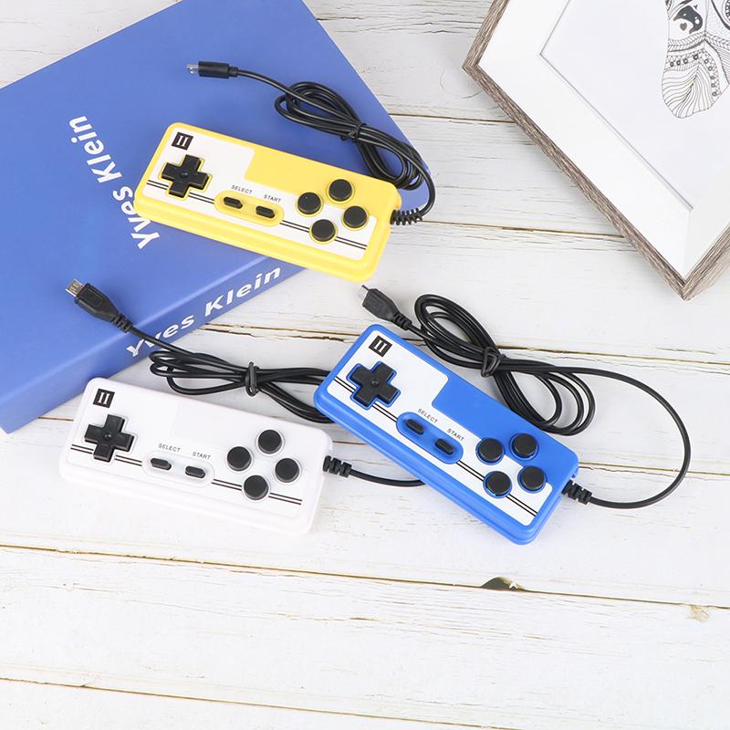 1PCS New Classic Retro Version Of Home Fc Plug-in Double Handheld Game Console Handle