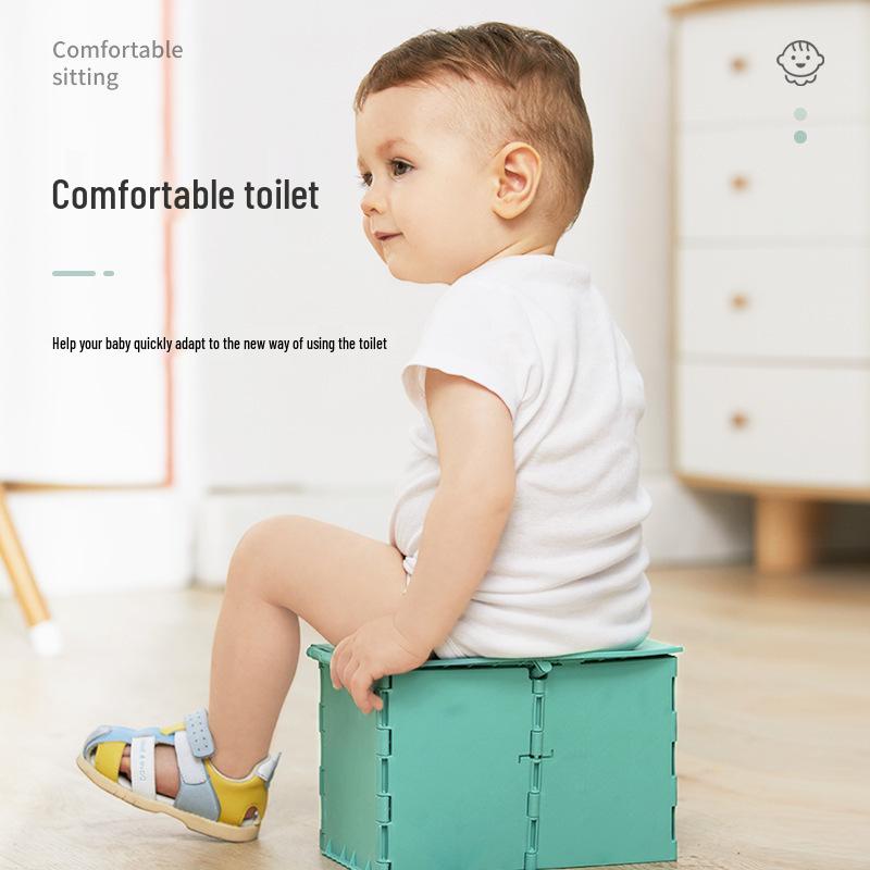 Portable Folding Travel Potty Seat for Children Ages 6-15