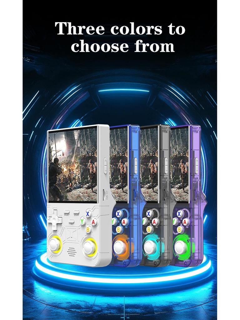 R36Ultra Open Source Retro Handheld Console - Portable Linux Dual System 4.0 for Arcade & PSP Games