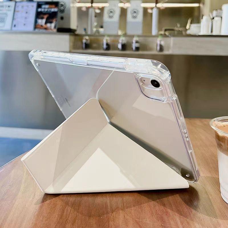 Dreifach faltbare und Y-förmige magnetische Tablet-Hülle für IPad 12. A18 2026 A16 2025 Air8/7/6/5/4 IPad Air 11 13 M3 M2 M4 M5 Pro 11 13 12.9. 10.9 10.5 10.2 9.7