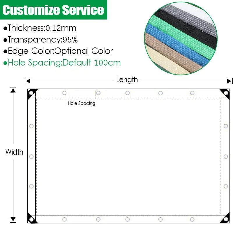 Transparent Rainproof Cloth Greenhouse Film Tarpaulin Car Truck Raincover Clear Waterproof Fence Screen Tent Ground Sheet