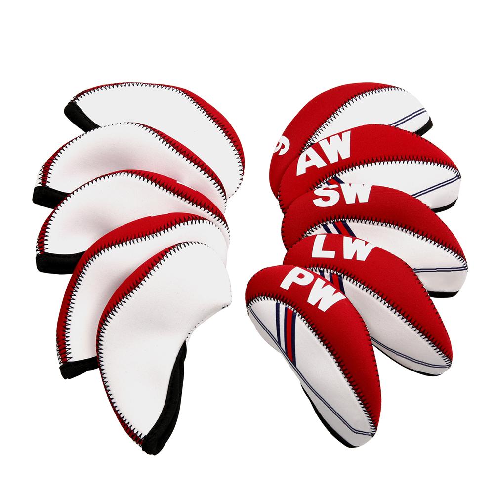 

10шт.набор чехлов для клюшек Irons, защитные чехлы для клюшек Iron