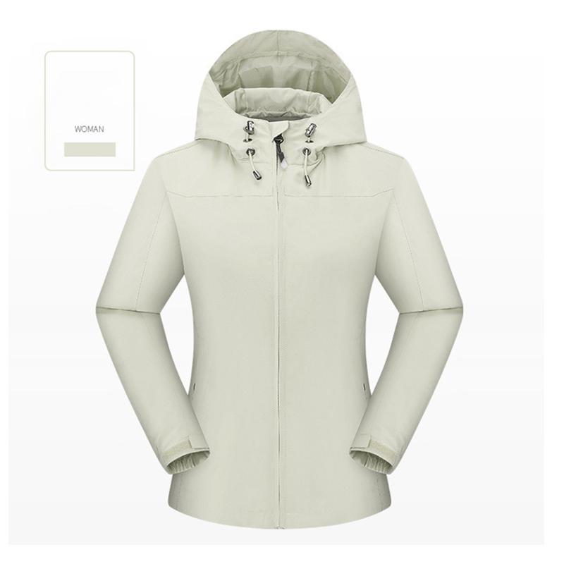 Hooded Single Layer Jacket Design Version Loose Fashion All-weather Waterproof Fabric Breathable Comfort Anti-scratch Wear Coats