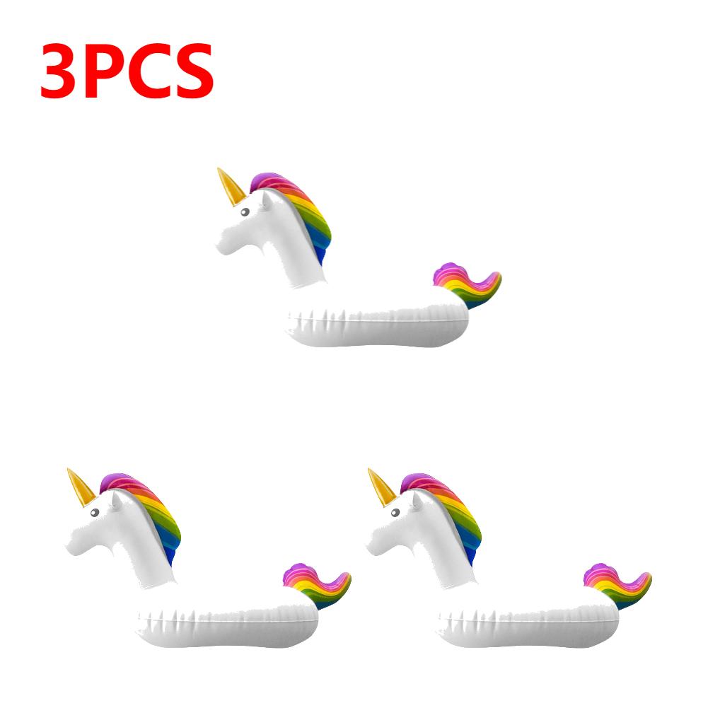 1-5PCS Inflatable Cup Holder Coconut Tree Style Inflatable Drink Coasters Cup Holder Float Cup Stand Pool Accessories