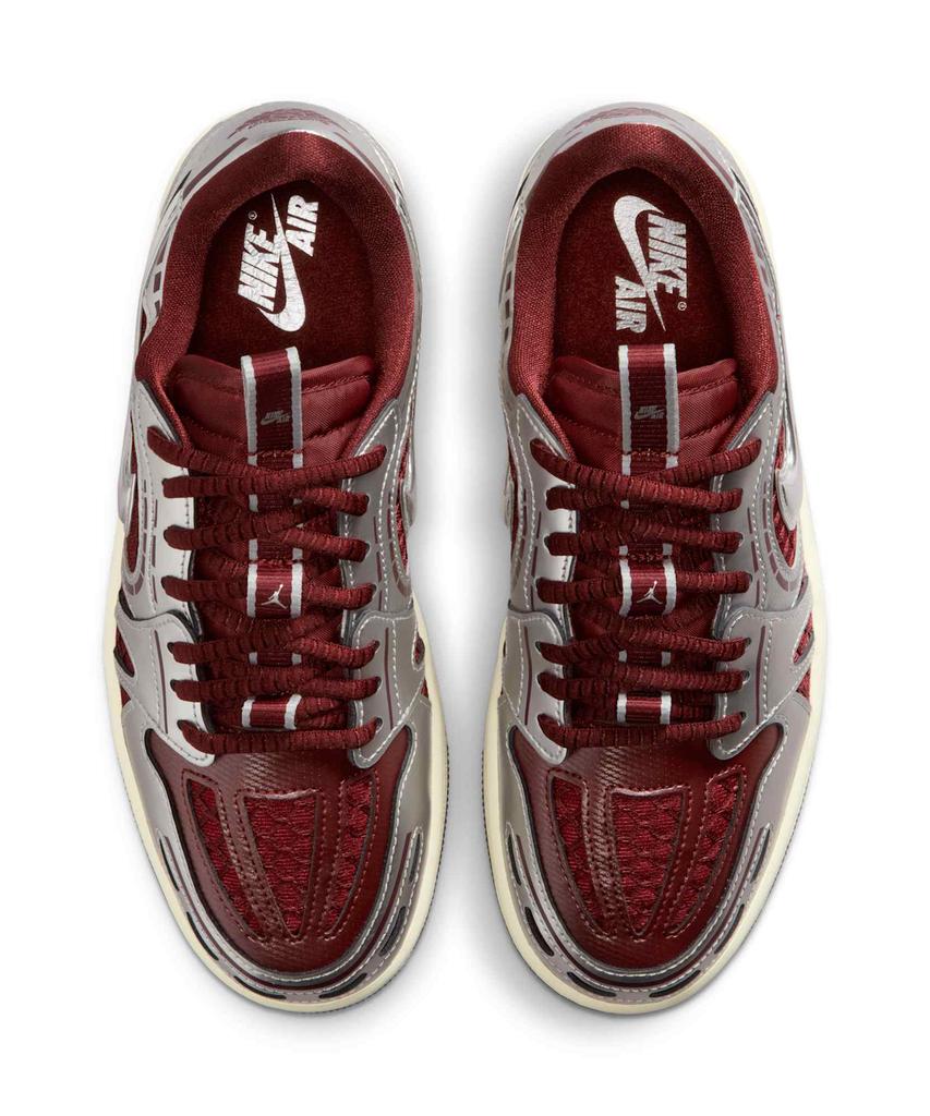 Nike Air Jordan 1 Low Method Of Make W - Dark Team Red:Metallic Silver:Coconut Milk / Hq2186-600