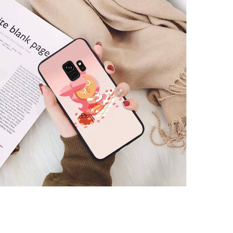 Cookie Run Series Game Phone Case For Samsung Galaxy S20 S10 Plus S10E S5 S6 S7edge S8 S9 S9Plus S10lite 2020