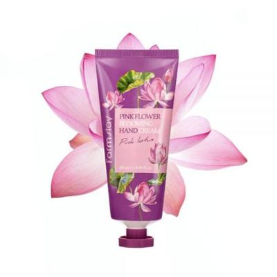 Cremă de mâini Pink Flower Blooming Lotus roz 100 ml (3 opțiuni)