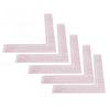 5pcs Sewing Ruler Professional High Accuracy Clear Scale Plastic L Shaped Sewing Measuring Ruler