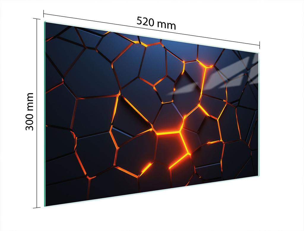 SZKLANA DESKA DO KROJENIA 52x30 MAGMA