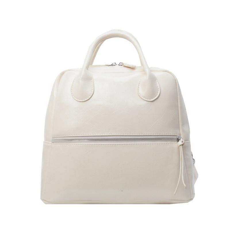 IELGY Korean version of fashion backpack, large-capacity high-end sense travel college students class commuter backpack