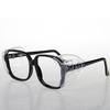 TPU Polyurethane Flexible Universal Goggles Side Shields Eye Protection Safety Glasses