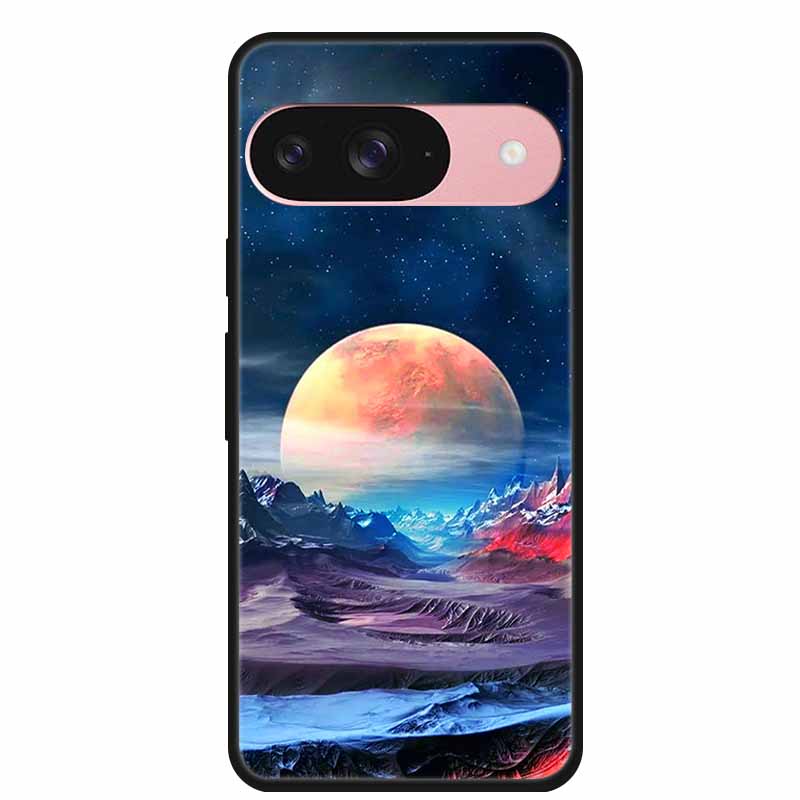 Case For Google Pixel 9 5G Case Painted Cat Soft Silicone TPU Lovely Cover For Google Pixel 9 Pro XL Cover for Pixel 9Pro Coque