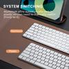Wireless Ergonomic English Keyboard for Laptops Notebooks Ultra Thin Metal Design USB-C Interface Black Scissor Switch Axis New
