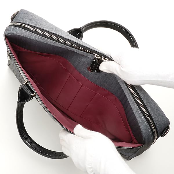 Three Business B4 with shoulder Gray [TAKEO KIKUCHI] Bag, size, strap, No. 711543,