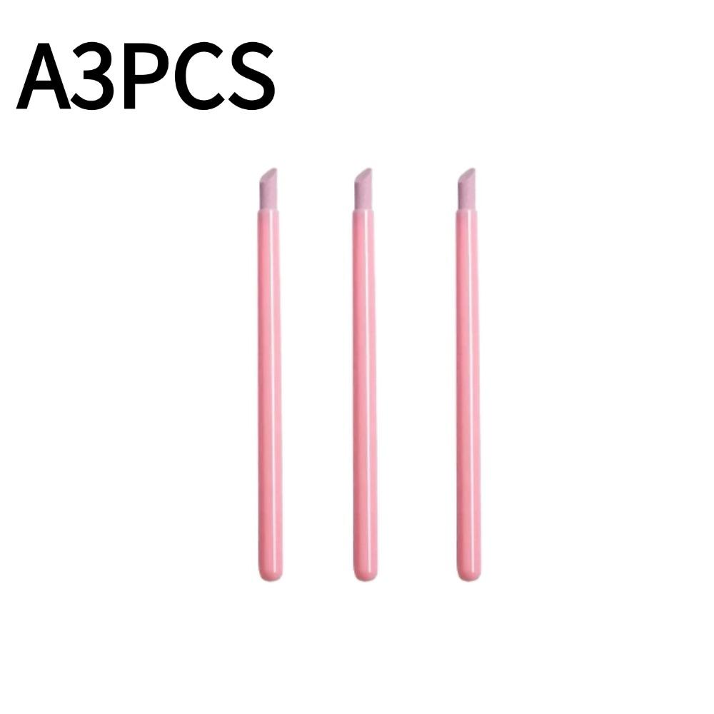 1/3pcs Japanese Style Nail Buffer Pen Nail Grinding Tool Precise Nail Plate Polishing & Cuticle Pusher Gentle On Natural Nails