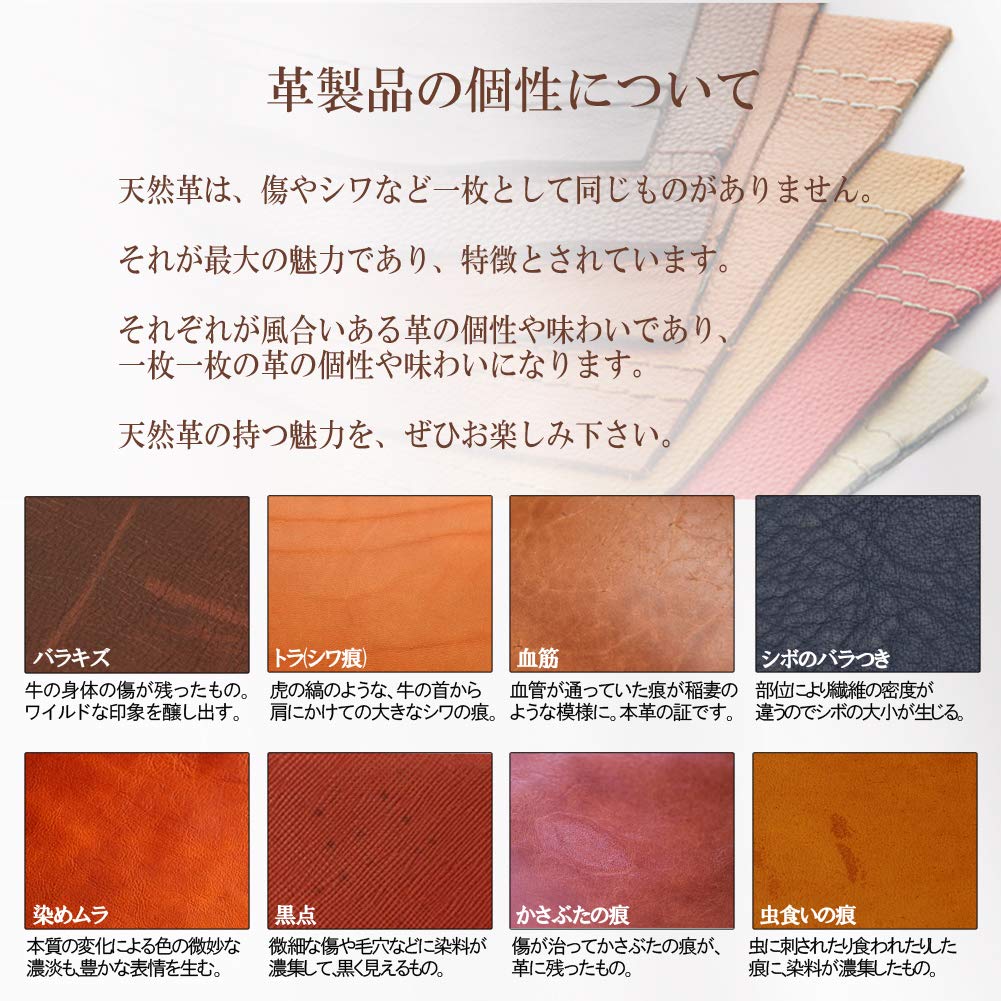 Maturi Cordovan Horse Leather Double Zipper Second Bag, Black, MT-14