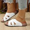 Mode 2025 Neue Damen Hausschuhe Sommer Dicke Sohle Freizeitschuhe Trend Rutschfeste Hausschuhe Sommer Plateau-Sandalen Outdoor Pantoletten Damen