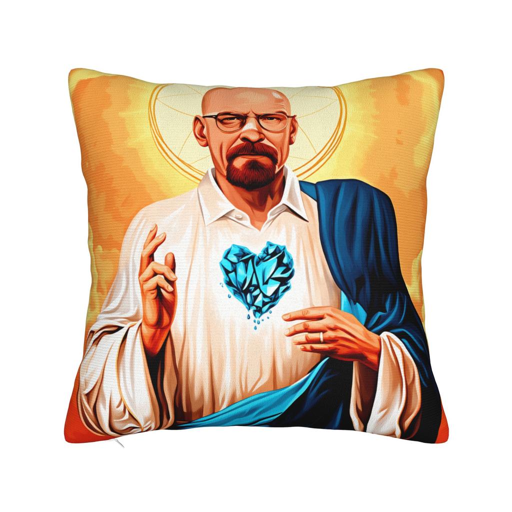 Walter White Meme Skateboard Pillow Case  Print Pillow Cover Morden Pillowcases For Living Room Chair
