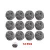 Stainless Steel Scrubber, Scrubbing Scouring Pad, Steel Wool Scrubber for Kitchens, Bathroom and More Strong Resistance
