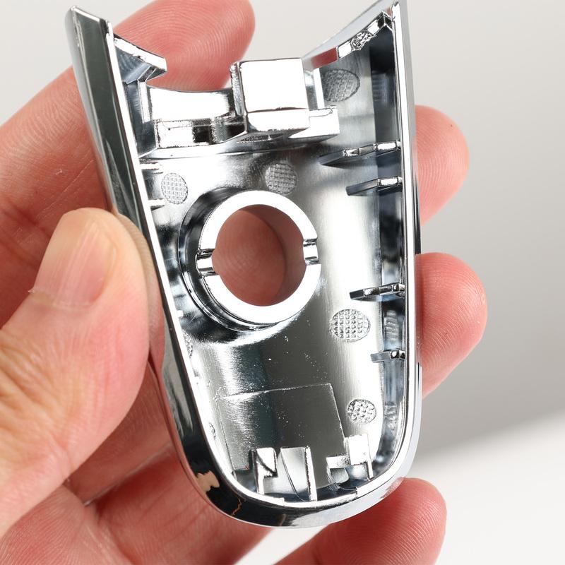 Chrome Decorative Protective Cover for Infiniti QX Series & EX/FX Models Front Left Door Handle Lock Hole Cap Part #80646-1BA0A