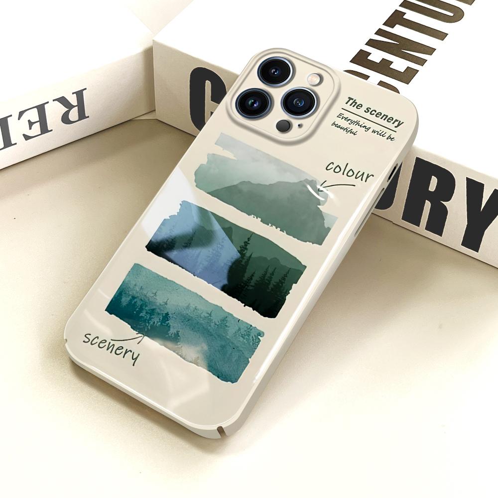 All-inclusive Film Phone Case Cartoon Fashion Design Hard Shell Full Cover Camera Protection Case for iPhone Samsung Xiaomi Poco Redmi Huawei Honor