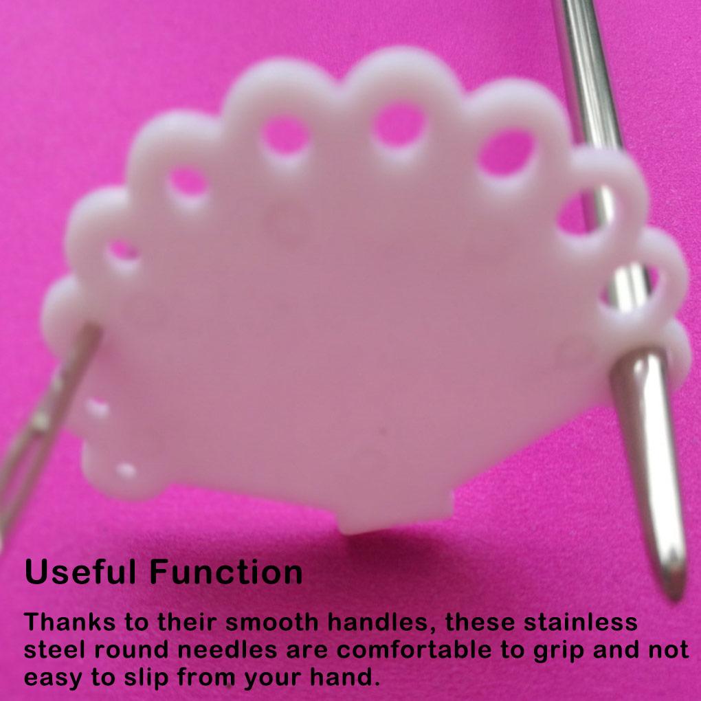 Circular Needles Stainless Embroidery Tools Professional Sewing Needle