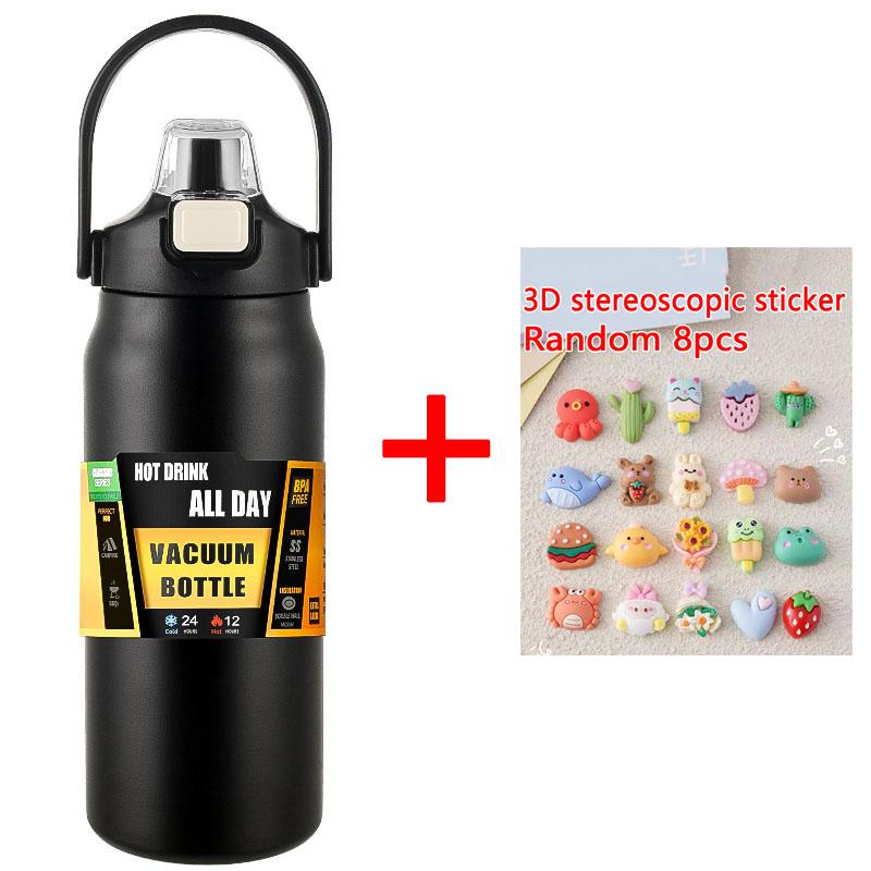 1.5L Nerezová Termo Láhev Velkoobjemová Termo Voda Přenosný Vakuový Hrnek Termoska 1500ml Izolovaný Pohár Tumbler