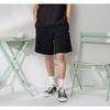Black French Terry Shorts Mcj788 023