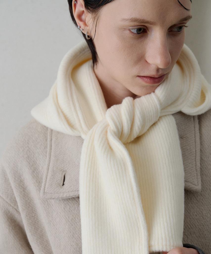 BIBYSEOB Muffler Balaclava Ivory [T54]