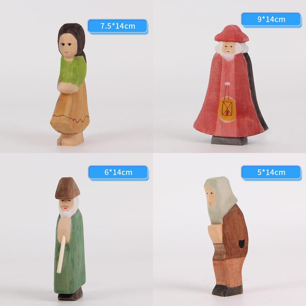 Wooden Carving Figurine Diy Craft Kit For Home Decor And Gift Ideas