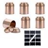 Tinplate Teas Canister With Duals Protections Lid Large Capacity Countertop Storage Solution Kitchen Accessories
