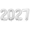 Large Size 2027 Number Foil Balloons Photo Props Home Decor Balloons Number Balloons  Party Decor