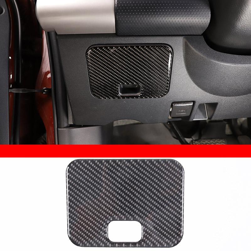 Soft Carbon Fiber For Toyota FJ Cruiser 2007-2025 Car Center Control Interior Sticker Car Modification Accessories