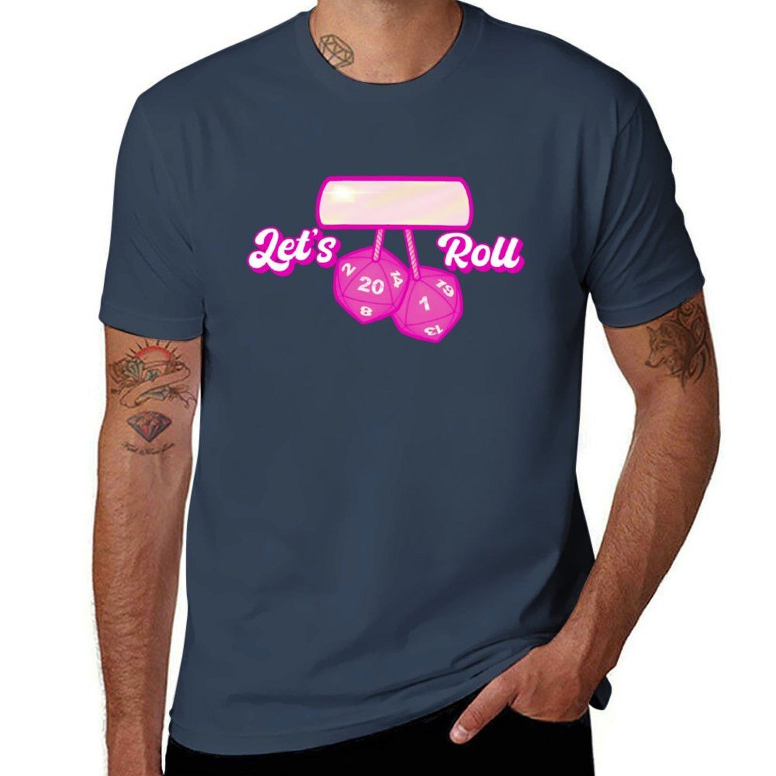 Lets Roll (Hot Pink Version) TShirt Basic Comfort Fit TShirt for Unisex S
