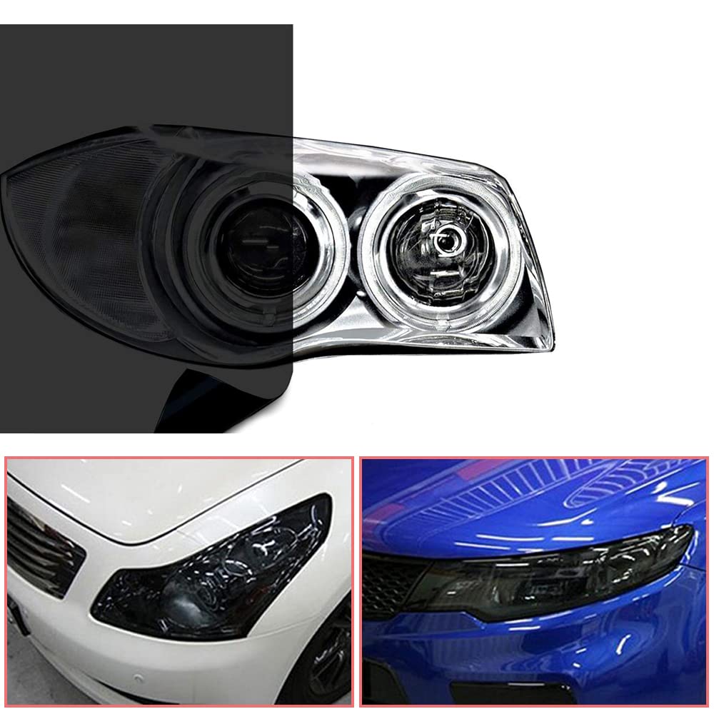Samcos Headlight Film, 11.8 X 47.2 Inches (30 X 120 Cm), Tail Light Film,