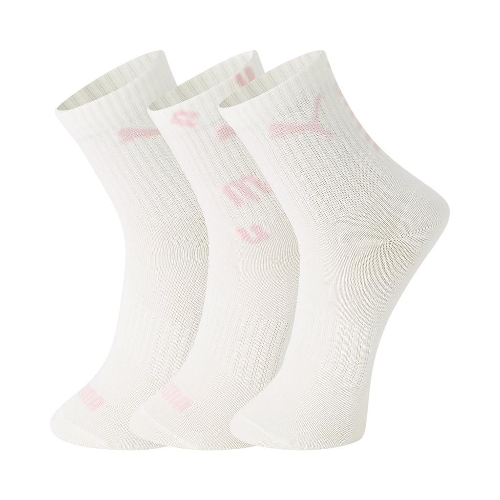 PUMA Crew Socks Women's 3 Pack White 701234044-001