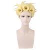 50CM Anime JoJo's Bizarre Adventure Golden Wind Giorno Giovanna Cosplay Wig Heat Resistant Hair Cosplay Wigs