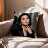 Sweet Girly SSelena Gomez   Pillow Case Pattern Printed Pillowcase For Living Room Sofa Cushion Cover