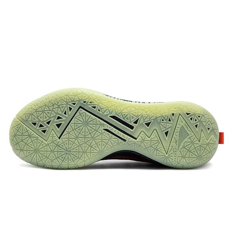 New 361° BIG3 5.0 Quick PRO Basketball Shoes Men's Low Top Obsidian Black/Safety Orange 672441119-3
