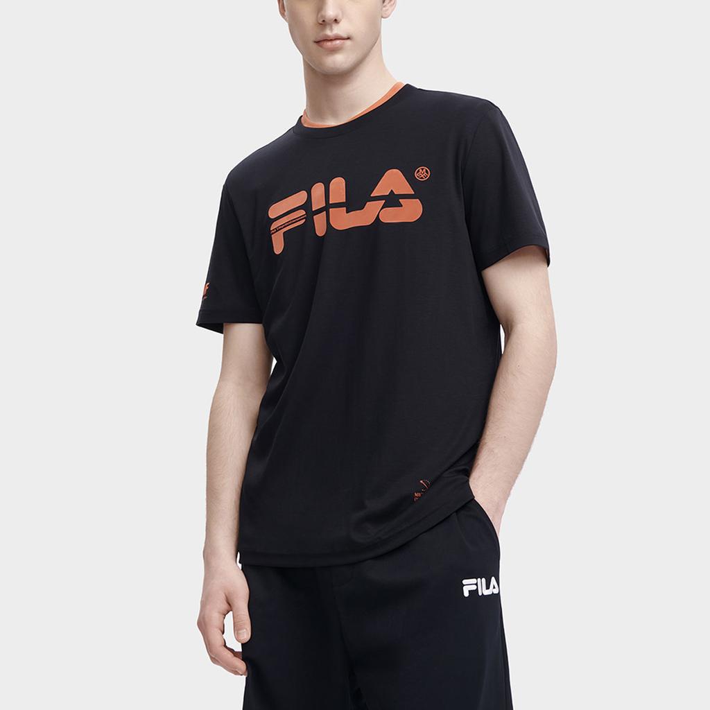 New FILA ORIGINALE T Shirt Men's Jet Black F11M329101ABK