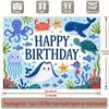 Party Backdrop Under The Sea Flat Under Events Wedding Coming Ceremony Four Seasons Photo Booth Background Front Door Decor