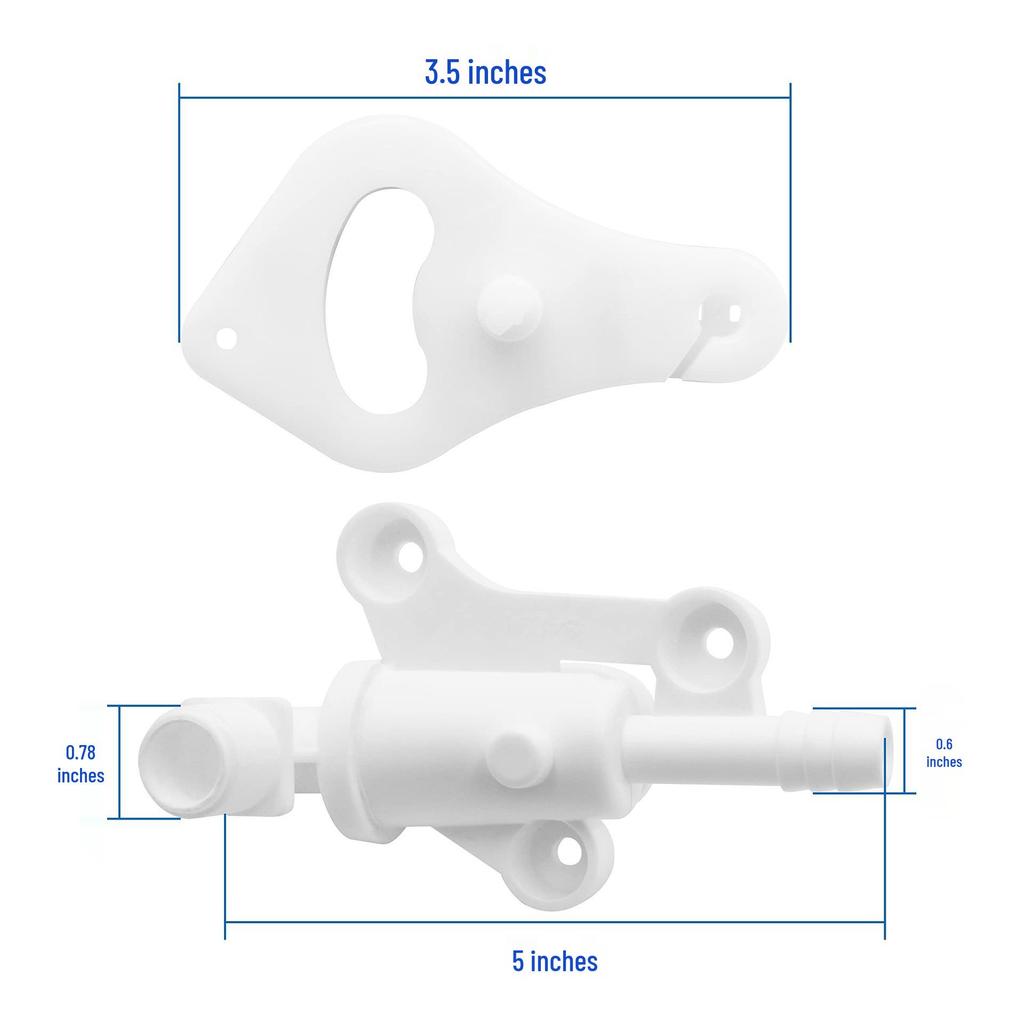 Thetford Aqua-Magic RV/Camper Toilet Water Valve Kit