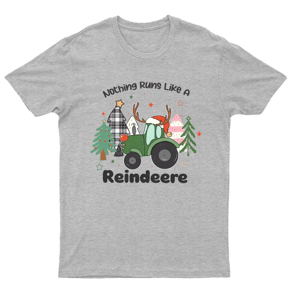 Nothing Runs Like A TShirt Unisex Gift Retro Seasonal Funny Xmas Santa Womens Unisex T-Shirt XL