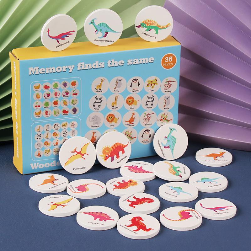 Dinosaur-Themed Cognitive Memory Game for Early Childhood Education